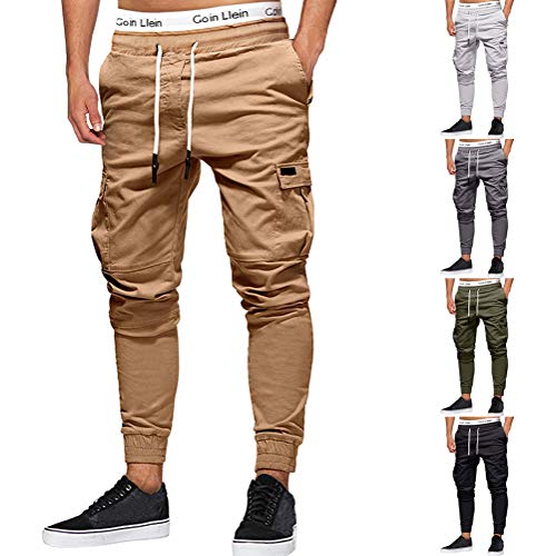 Onsoyours Uomo Pantaloni Cargo Casual Pantaloni