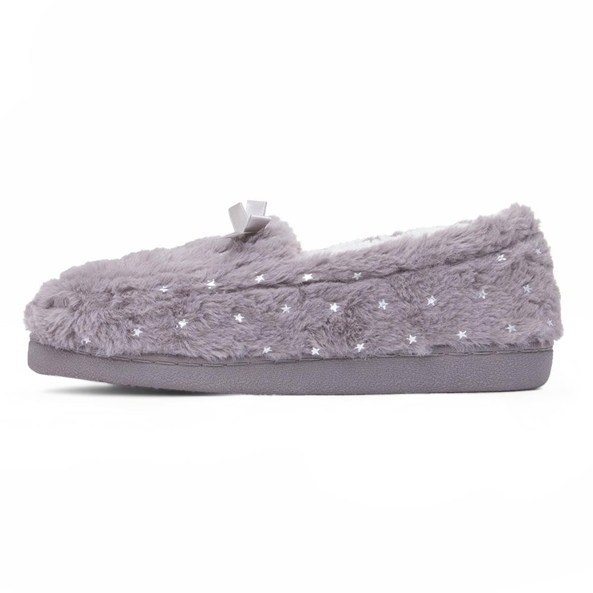 The Slipper CompanyLoretta Womens Mink Moccasin