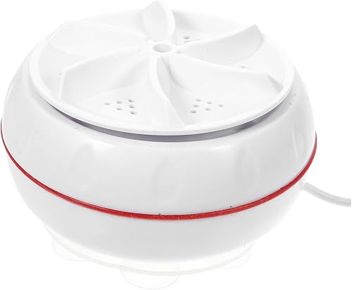 Mini lavadora de ropa portátil con carga USB, pequeña máquina de lavandería para dormitorios y apartamentos de viaje, lavadora compacta con alto par