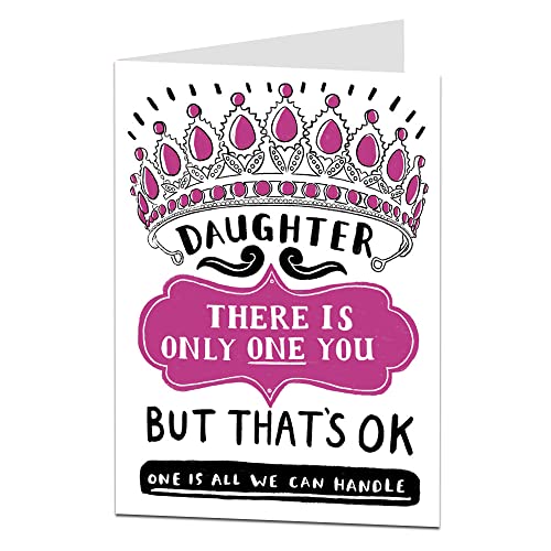 Funny Daughter Birthday Card