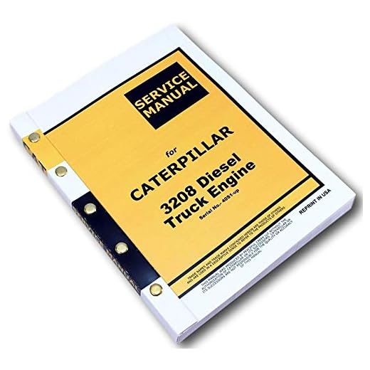 Cat Caterpillar 3208 Diesel Truck Engine Service Manual Serial No. 40S1-Up