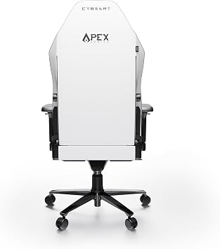 CYBEART | Arctic White Oyun/Ofis Koltuğu | 4D Kolçak | Dahili Bel Desteği | Üstün PU Deri, Ergonomik, Yatma ve Eğme