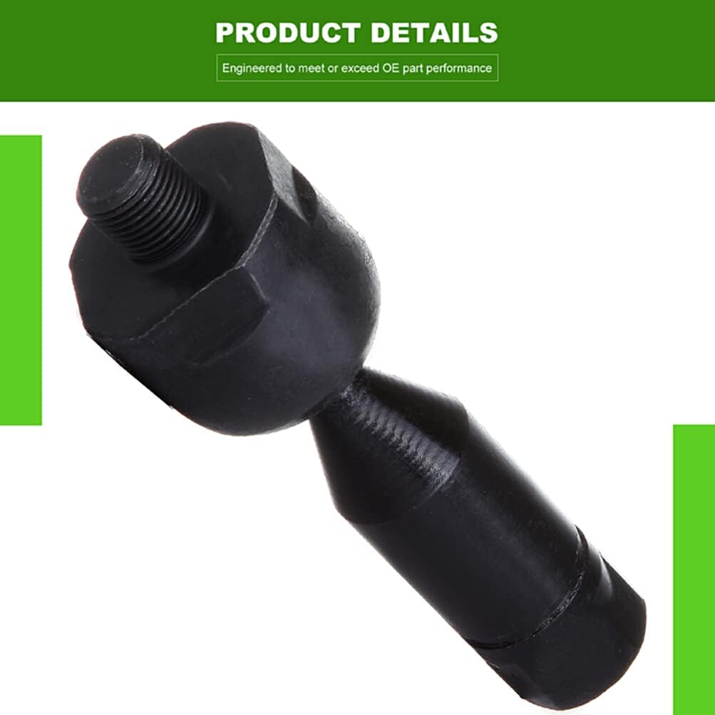 SCITOO 2pcs Suspension Kit 2 Driver Passenger Side Inner Tie Rod End fit for 1996-2002 for Toyota for 4Runner for Tacoma EV433