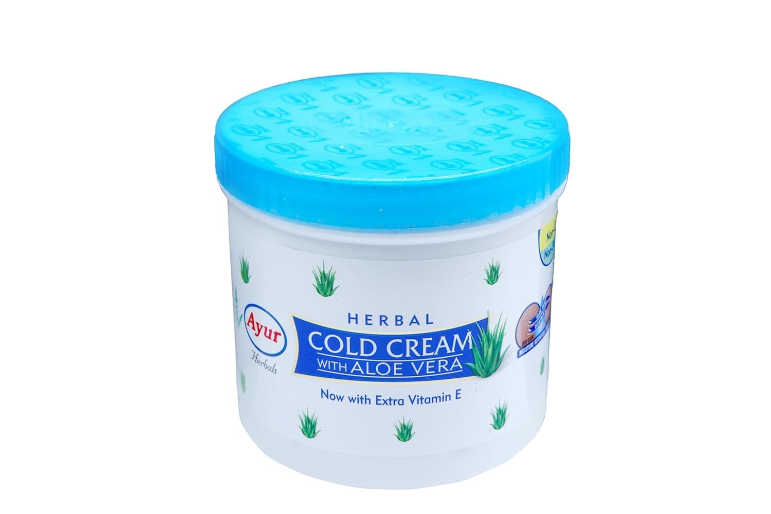 Ayur Herbal Cold Cream with Aloevera for your dry skin - 500ml-image-23