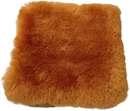 in2Detailing Genuine Sheepskin Lambswool Wash Pad, 9" x 9" 100% Natural Super Thick and Soft Premium Quality