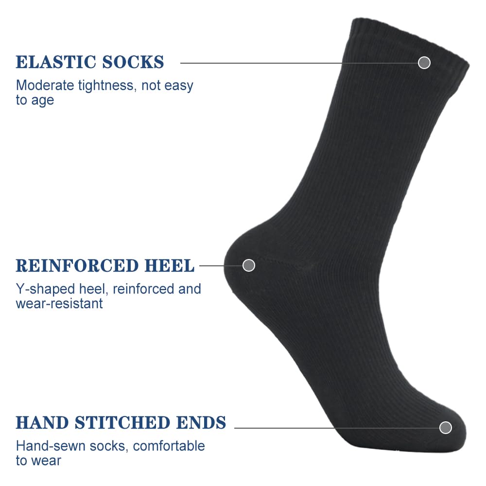 Calcetines impermeables de aventura al aire para adultos - Calcetines transpirables, cálidos e impermeables para esquiar, deportes acuáticos, senderismo, ciclismo - Ideales