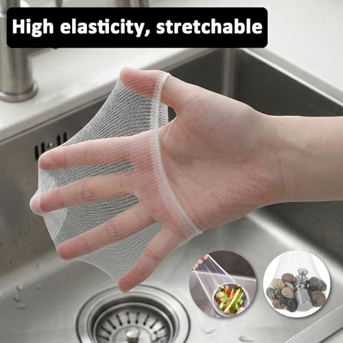 Bolsa de malla para colador de fregadero de cocina 300 uds miniatura 7