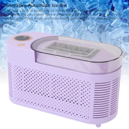 Bewinner Tragbarer Desktop-Eishersteller, 10-15 Minuten Würfeleis, Kompaktes Arbeitsplatten-Design für Wohnheim-Wohnheim Camping, Automatischer Behälter, Lebensmittel Sicherer (EU-Stecker) 5 Bewinner Tragbarer Desktop-Eishersteller, 10-15 Minuten Würfeleis, Kompaktes Arbeitsplatten-Design für Wohnheim-Wohnheim Camping, Automatischer Behälter, Lebensmittel Sicherer (EU-Stecker)