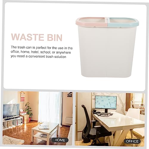 Caneca de basura rectangular pequeña Vaguelly para cocina miniatura 7