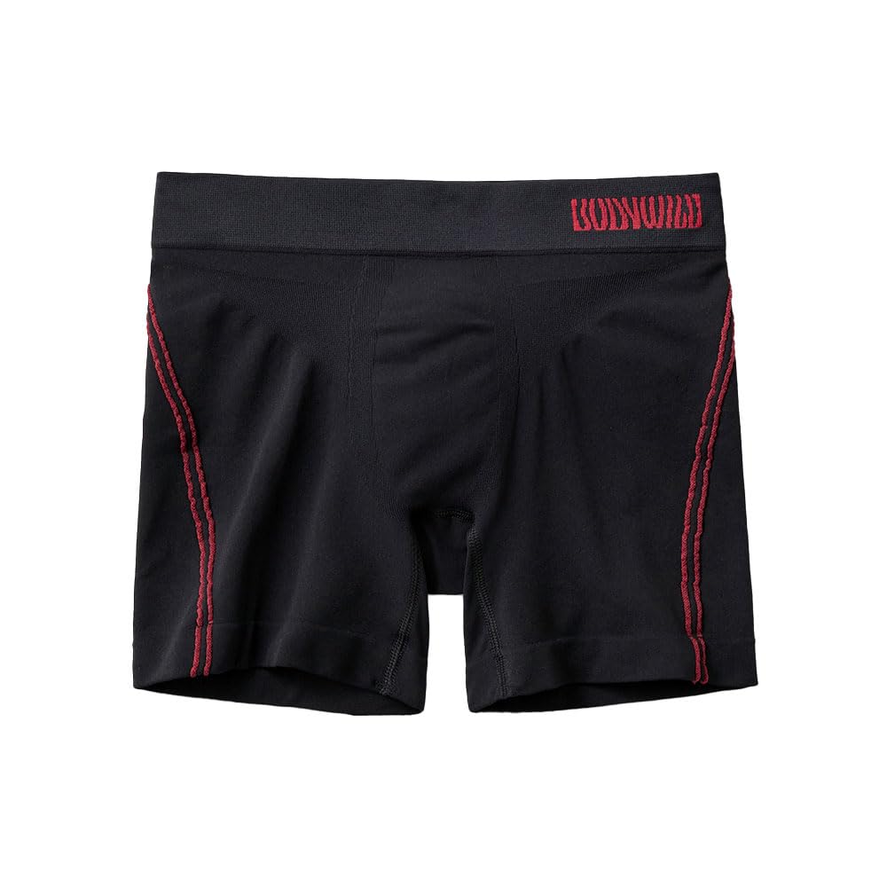 新品】サイドボタン二枚重ねワイドパンツ 男女兼用 ブラック