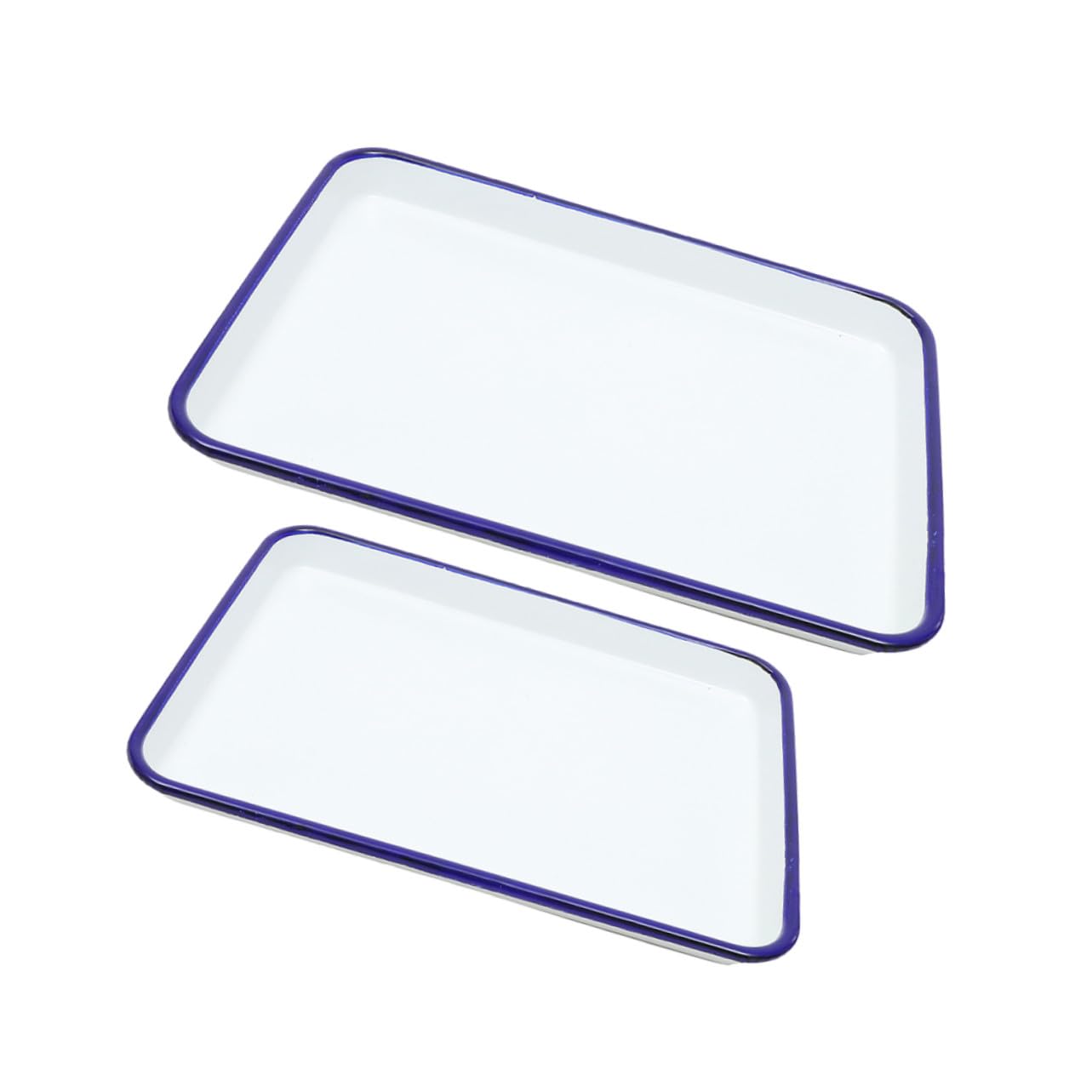 Plaques de cuisson antiadhésives Cabilock : lot de 2 moules rectangulaires pour le four