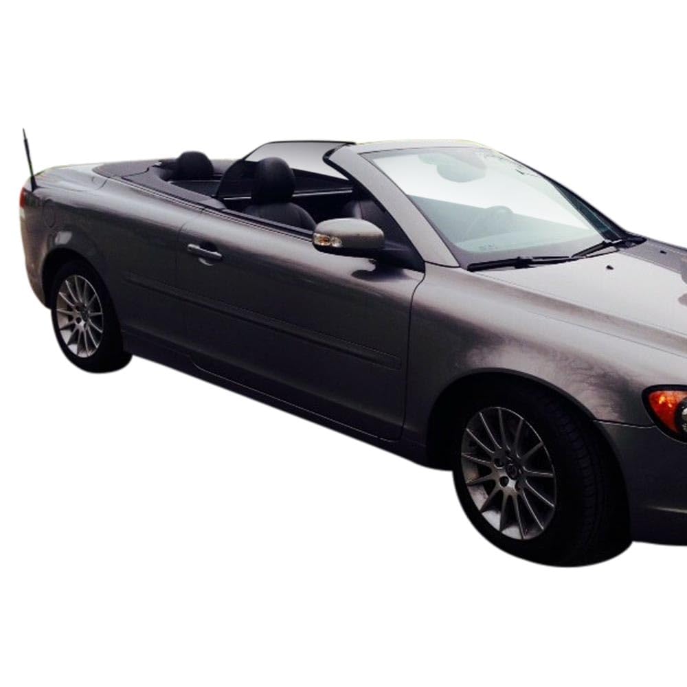 Aperta Filet Coupe-Vent Compatible avec Volvo C70 542 Gris Filet Anti-remous 100% sur Mesure OEM Qualité Windschott fabriqué aux Pays-Bas