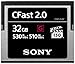 Produktbild Sony CFast 2.0 Flash-Speicherkarte (32 GB, G-Serie, liest 530 MB/s und schreibt 510 MB/s)  CAT-G32-R
