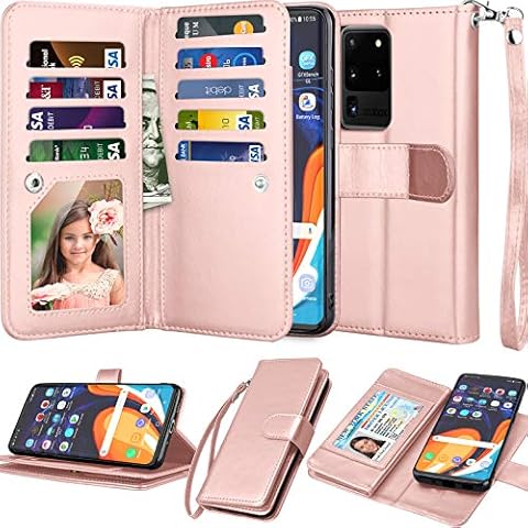 NJJEX Galaxy S20 Wallet Case Cover
