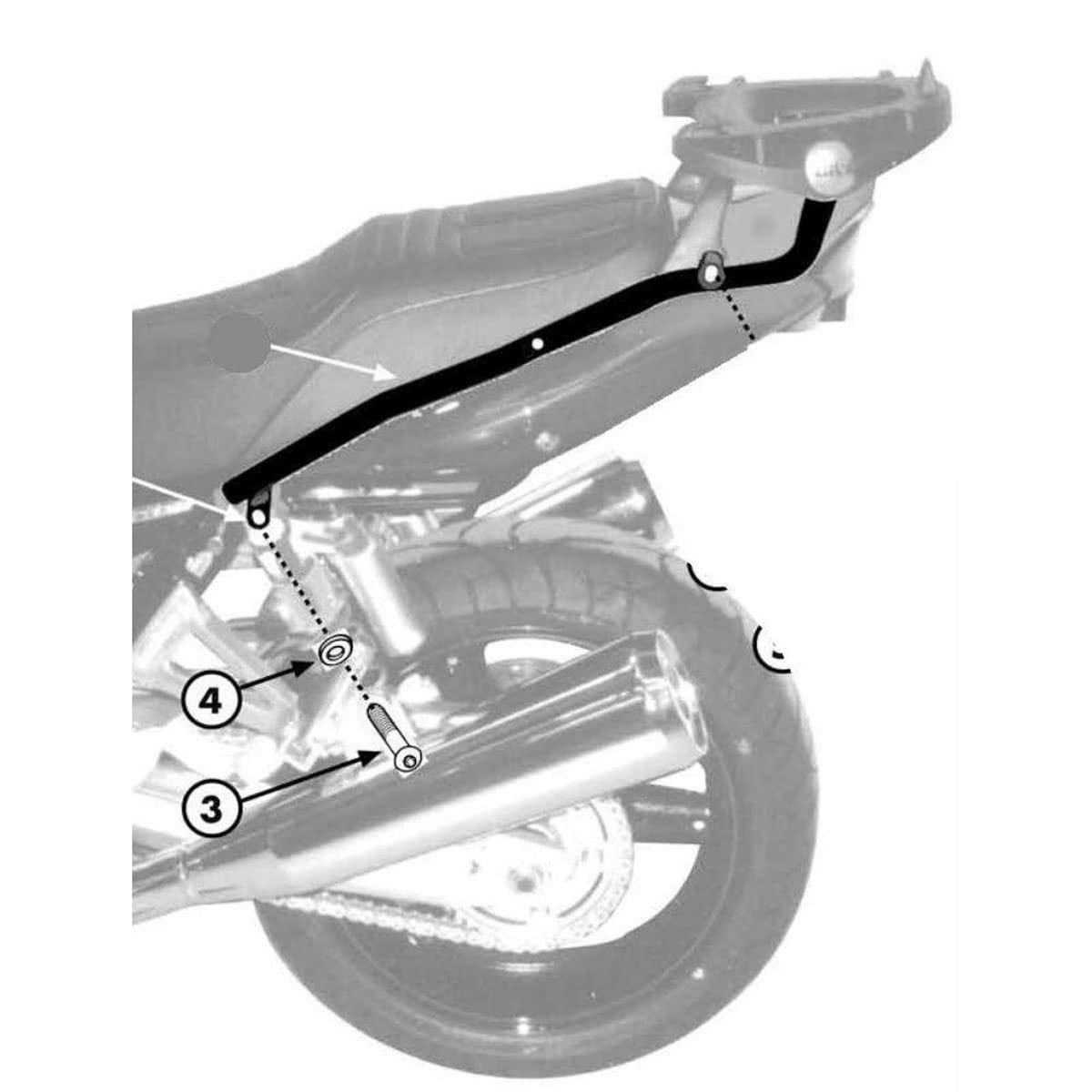 KAPPA KIT ATTACCHI SUZUKI GSX 1400