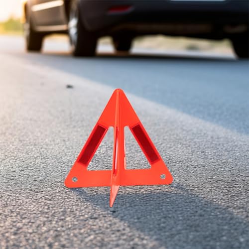 Triangle de signalisation pour panne avec structure stable et fiable kit d'urgence de 3