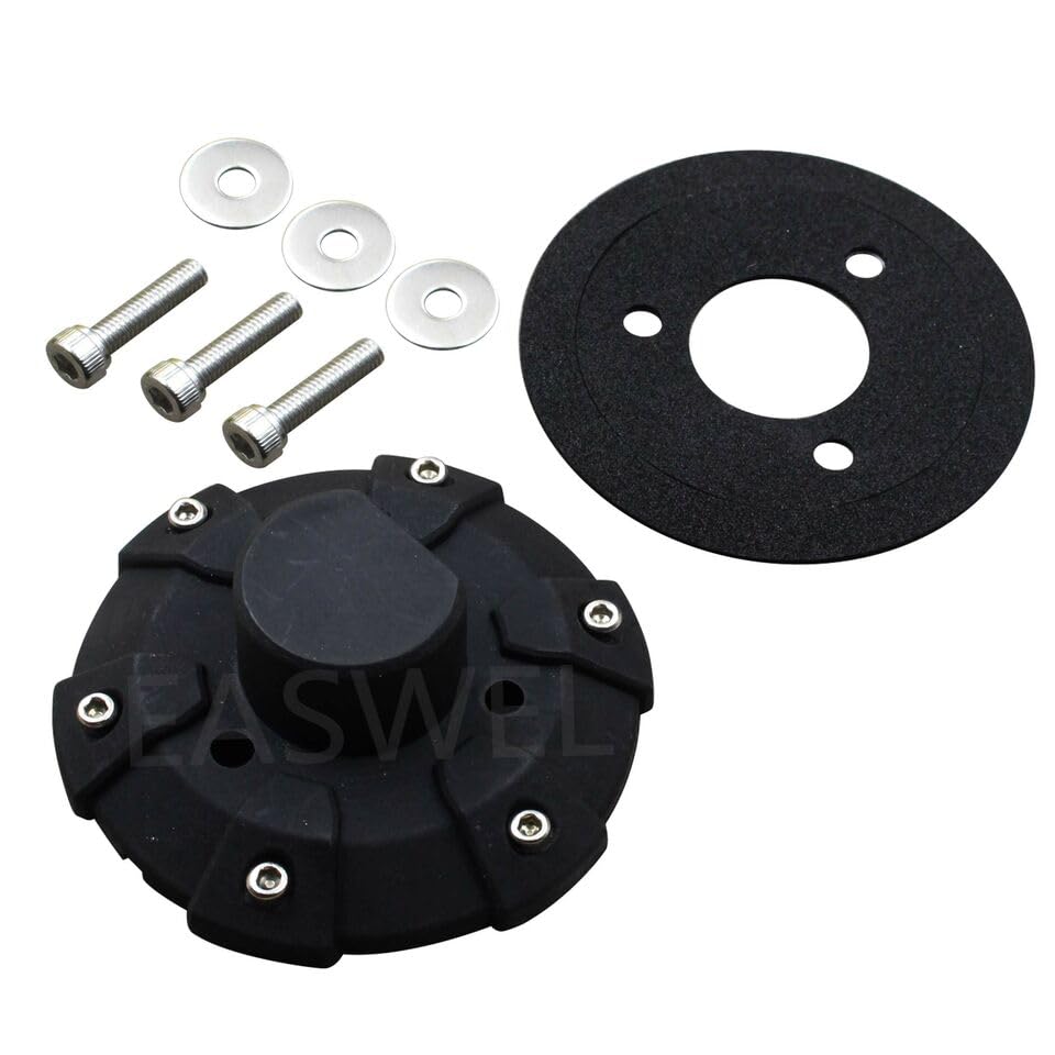 Universal Antenna Base Cover Fit for Wrangler TJ JL JT 1997-2020 Upgrade Durable