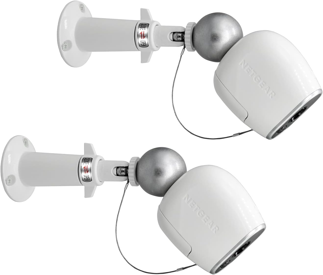 Haoyou (Metal 2 Pack) 360 Degree Adjustable Security Wall