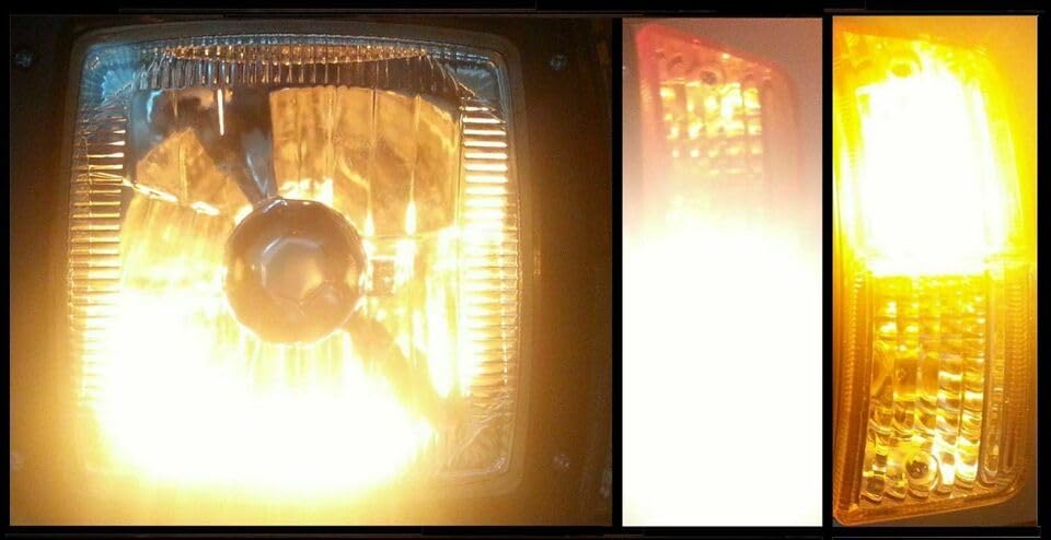 Faro Anteriore Sinistro Per Trattori - Fanale Con Freccia Per Ruspe E Veicoli Agricoli - Foto 10