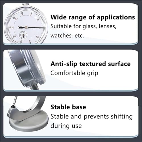 Calibrador de espesor para lentes ópticos 0-10mm miniatura 6