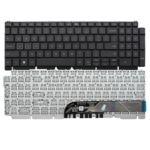 Clavier Dell G15 5515 version US noir pour remplacement de portable