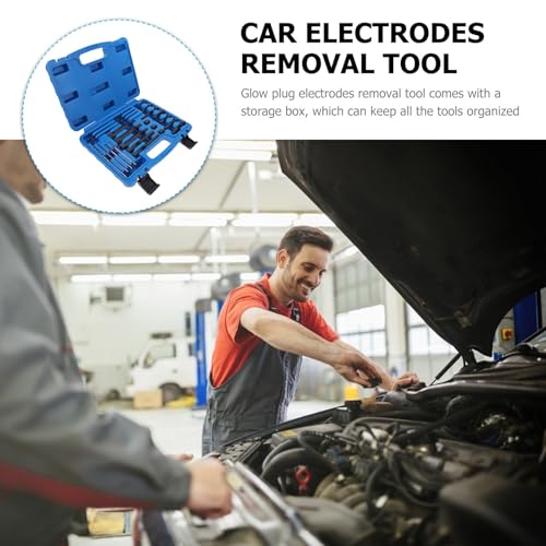 Kit extraction bougies préchauffage cassées pour extraire électrode Royjj - 3
