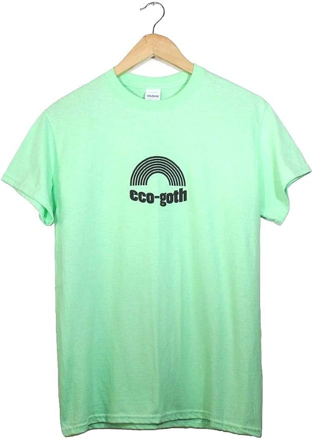 Eco Goth Mint Green Graphic Unisex Tee 