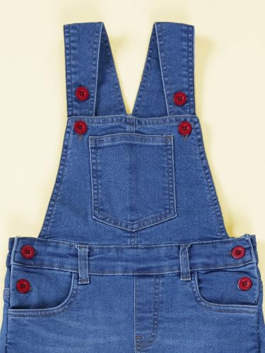 Image of KiddoPanti Boys Denim Dungaree Pant