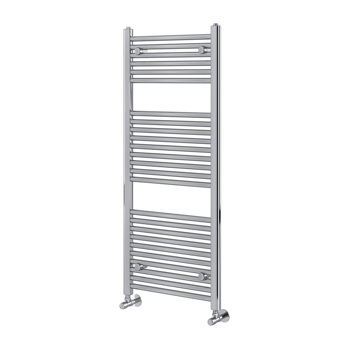 Go Bathrooms Chrome Newark Heated Towel Radiator Towel Warmer Radiator Rail Bathroom Heated Towel Ladder Rail 1200 X 500