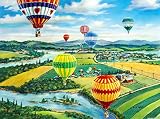 Pintoo Jigsaw Puzzles 1200 Piece for Adults - Ken Zylla - Ballooners Rally Beautiful Plastic Puzzle