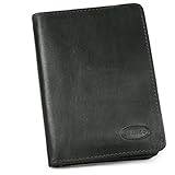 In die stabile Leder-Hülle passen Kreditkarten, ec- bzw. Bank-Karten, Club-Ausweise, Kundenkarten, Versicherungskarten, Visitenkarten und sonstige Kärtchen im Scheckkarten-Format. Dafür gibt es sechs Kreditkartenfächer