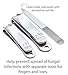 Nail Clippers by Zizzili Basics - 3 Piece Nail Clipper Set - Stainless Steel Fingernail & Toenail Clippers with Nail File and Brown Travel Case - Best Nail Care for Men, Women, Manicure & Pedicure