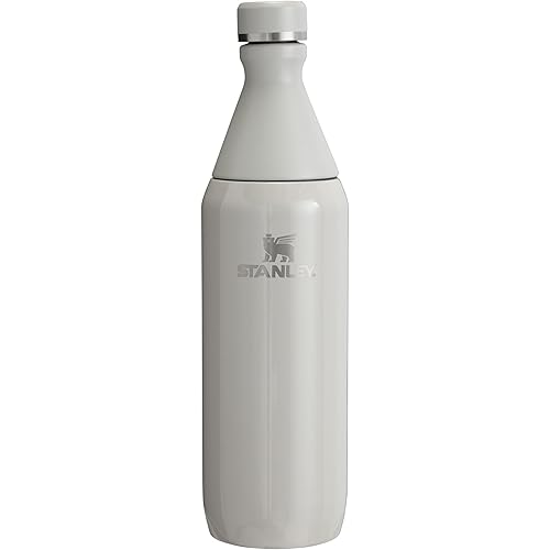 STANLEY All Day Slim Bottle 20-34 OZ | Twist off Lid with Leakproof Seal | Slim Design for Travel & Gym | Insulated Stainless Steel | BPA-Free