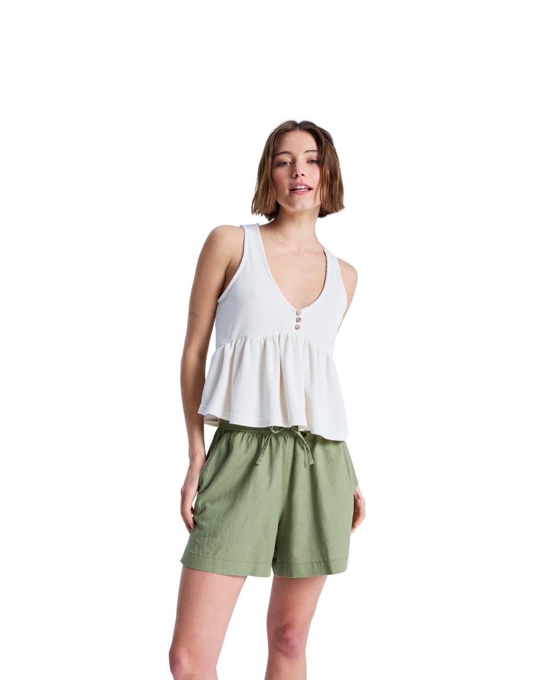 Roxy Women's Vert Shorts Lekeitio Break Mid