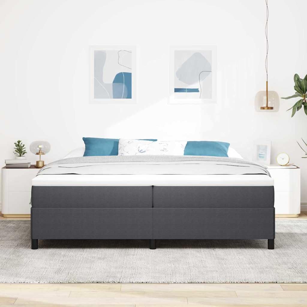 Drewniana Rama łóżka z podstawą sprężynową (200 x 200 cm) | Konstrukcja z naturalnego drewna, zagłówek nie jest wliczony w cenę, wymagany montaż, meble do sypialni do użytku w