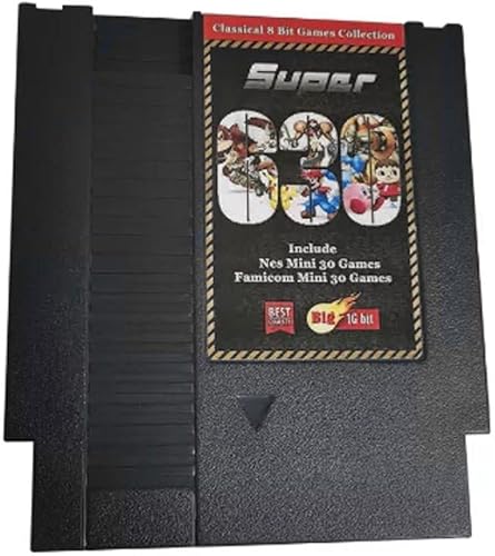 630 in 1 Classic Collection - NES Mini and Famicom Mini Games + 600 Classic NES Multicart Game Cartridge for 8 bit 72 pin