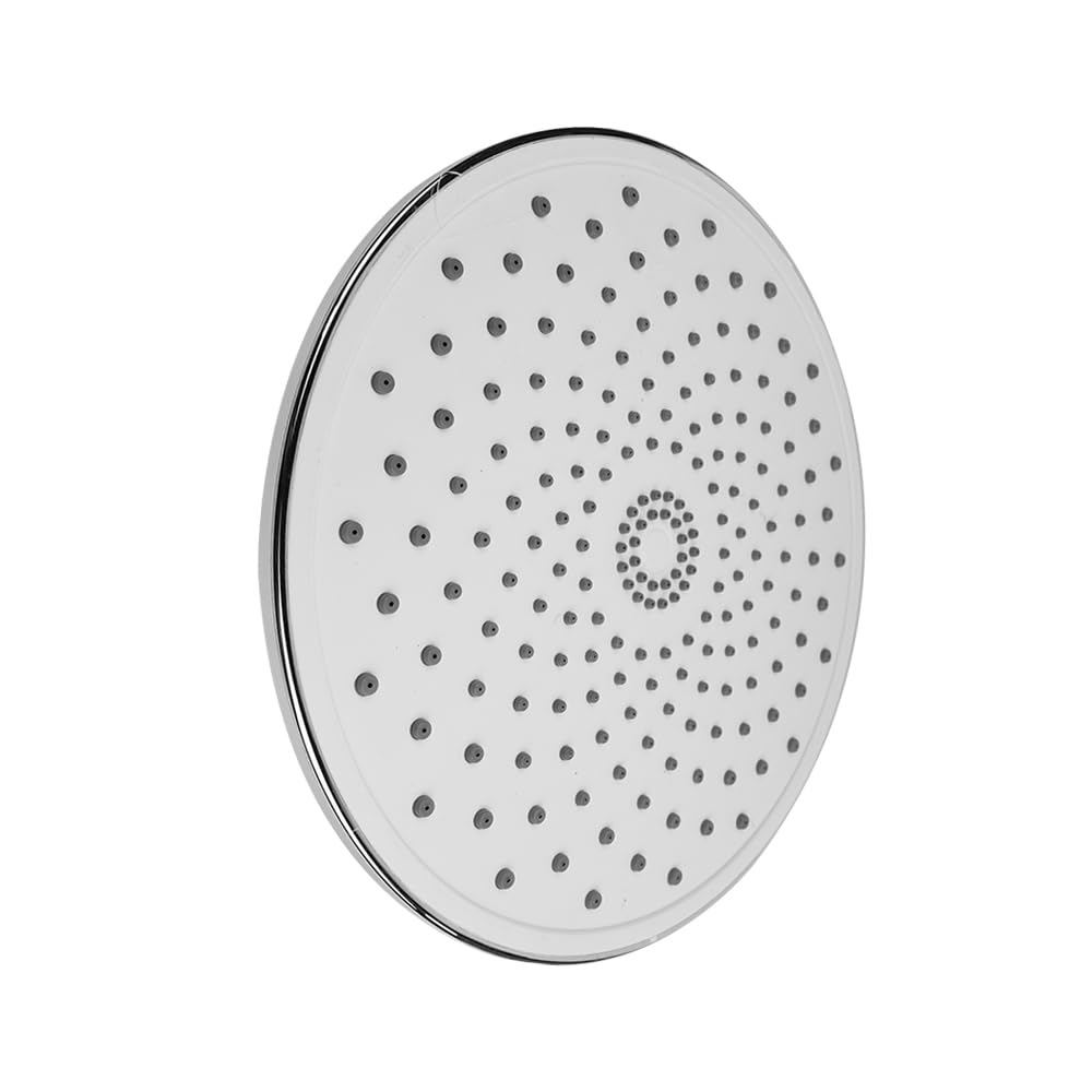 Cabezal de Ducha de 9 Pulgadas, Cabezal de Ducha Fijo, Cabezal de Ducha de Lluvia Grande de Repuesto, Cabezal de Ducha de Techo Redondo de Alta presión Potente, Plateado
