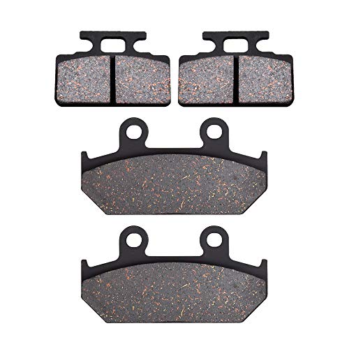 Plaquettes de frein à disque organiques pour Honda RS125 1988-1989 - Garniture souple et durable