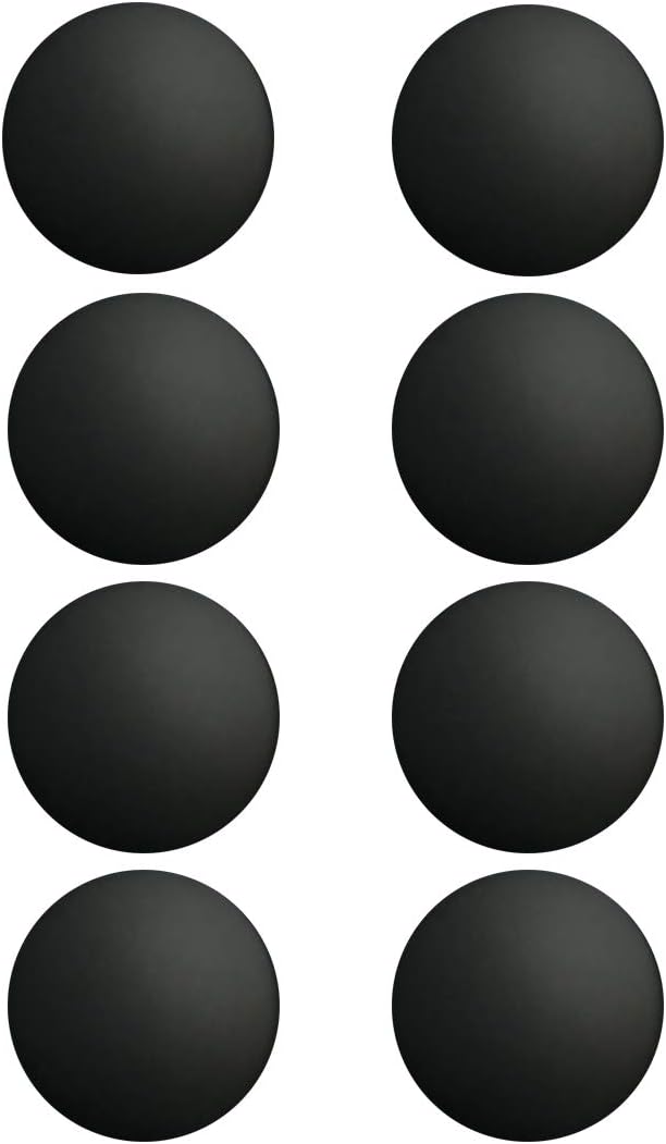 OASISGUEST 8 Pcs Laptop Rubber Feet (0.7 inch Diameter), Non-Slip Replacement Bottom Feet for MacBook Pro/Air Case