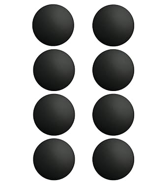 8 x Laptop Rubber Feet 0.75" Diameter Anti-Slip Replacement Bottom Case Feet for MacBook Case MacBook Pro/MacBook Air Shell Cover