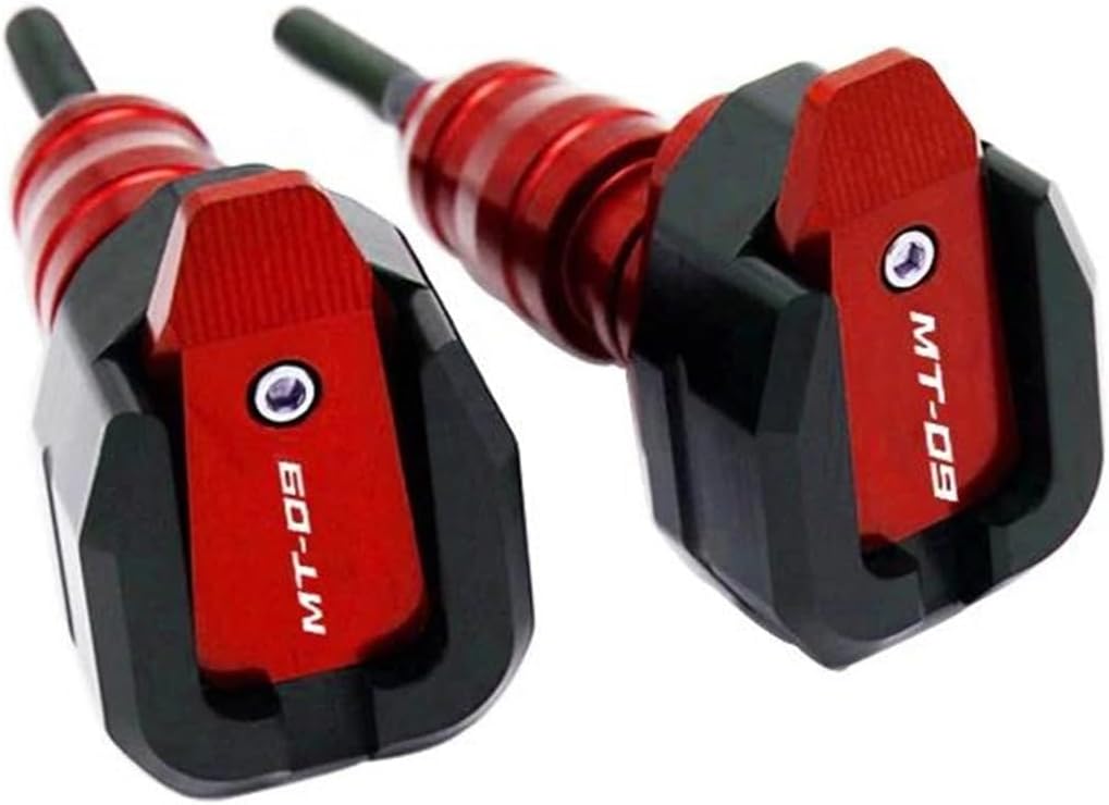 Falling Crash Protector For YAMAHA MT-09 MT09 2013-18 Motorcycle Falling Protection Frame Slider Fairing Guard Anti Crash Pad Protector Upgrade accessories(Red)