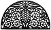 Home & More 900131830 Pineapple Grandeur Rubber Doormat, 18" x 30" x 0.50", Black