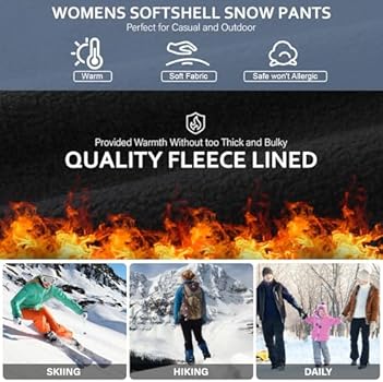 Heren Fleece Wandelbroek Winter Warm Waterdicht Winddicht Regen Sneldrogende Broek Trekking Kamperen Outdoor Softshell Dikke Ski Broek – koop de beste producten in de online winkel
