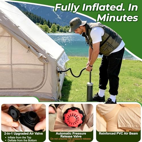 AirOutelle 4-6 Person Inflatable Air Tent