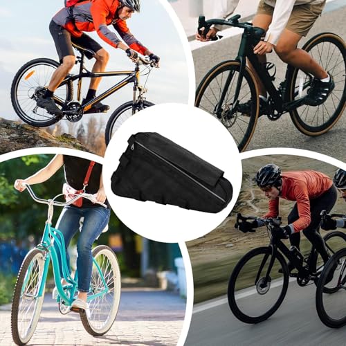 Sac de cadre pour vélo tout terrain en nylon imperméable et léger - 4