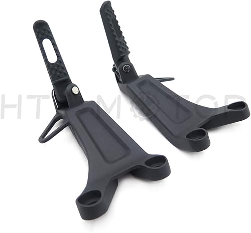 Miniatura 6 de HTTMT MT390-008-BK - Soporte de clavijas para pie de pasajero trasero negro compatible con Cbr600Rr Cbr Rr 2003 2004