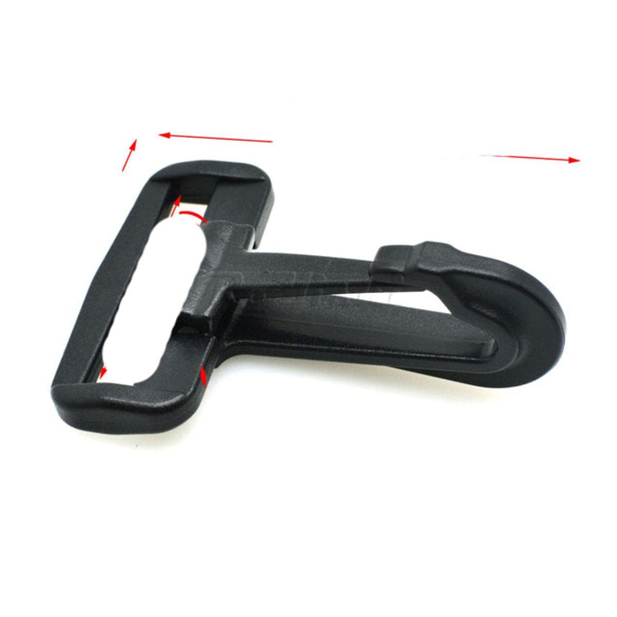 Mosquetones de plástico estilo basculante para mochila correa correas 20mm 25mm 30mm 38mm 50mm