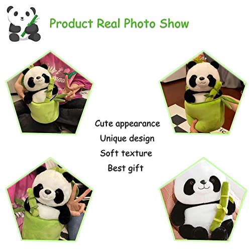 Image of Storescent Soft Toys for Kids - Stuffed Animal Plush Soft Toy for Boys & Girls | Plushie Toy Panda in Bamboo 30cm