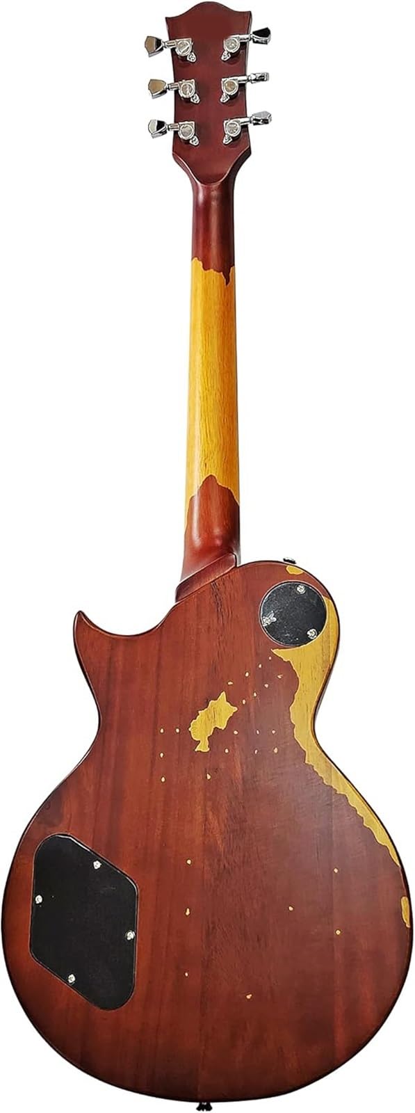 Gitara Elektryczna 6 Strunowa Gitara Elektryczna Z Podstrunnicą Forniru Basowego I Przetwornikami HSH