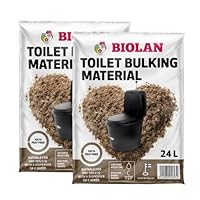 Biolan Streumaterial für Toiletten, Torffrei 2 Stk